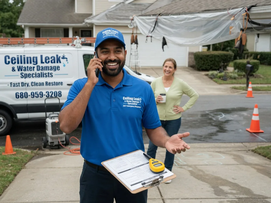 Ceiling Leak Cleanup Rio Verde, AZ FAQs